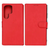 Rvelon Samsung Galaxy S24 Ultra Fodral Magnetiskt Avtagbart Skal Röd