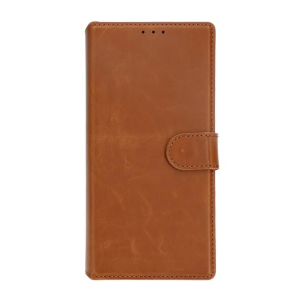 Rvelon Samsung Galaxy S24 Ultra Fodral 4 Kortfack Brun