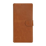 Rvelon Samsung Galaxy S24 Ultra Fodral 4 Kortfack Brun