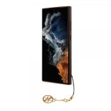 Guess Samsung Galaxy S24 Ultra Skal 4G Charm Brun