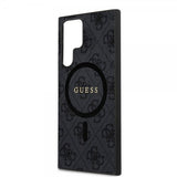 Guess Samsung Galaxy S24 Ultra Skal 4G Pattern MagSafe Svart