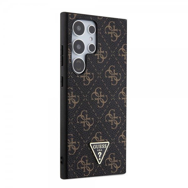 Guess Samsung Galaxy S24 Ultra Skal 4G Print Grained Svart