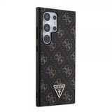 Guess Samsung Galaxy S24 Ultra Skal 4G Print Grained Svart