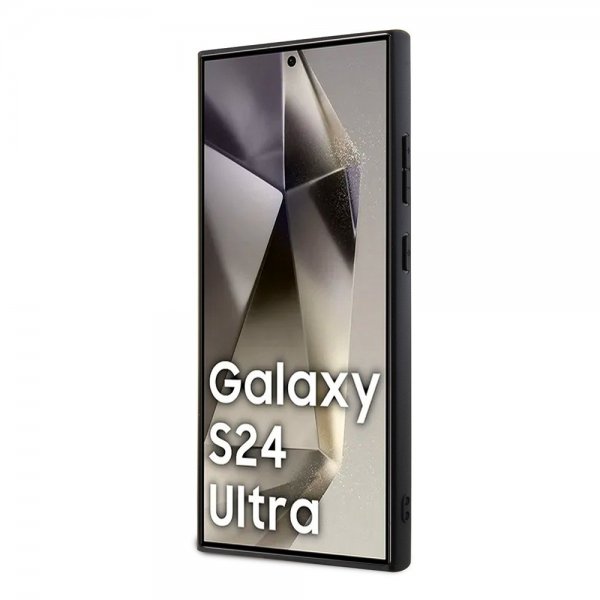 Guess Samsung Galaxy S24 Ultra Skal 4G Print Grained Svart