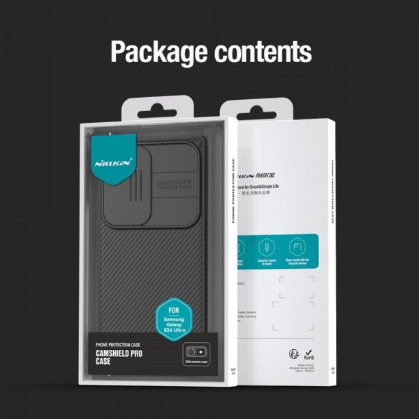 Nillkin Samsung Galaxy S24 Ultra Skal CamShield Pro Svart
