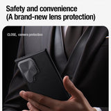 Nillkin Samsung Galaxy S24 Ultra Skal CamShield Prop Leather MagSafe Svart