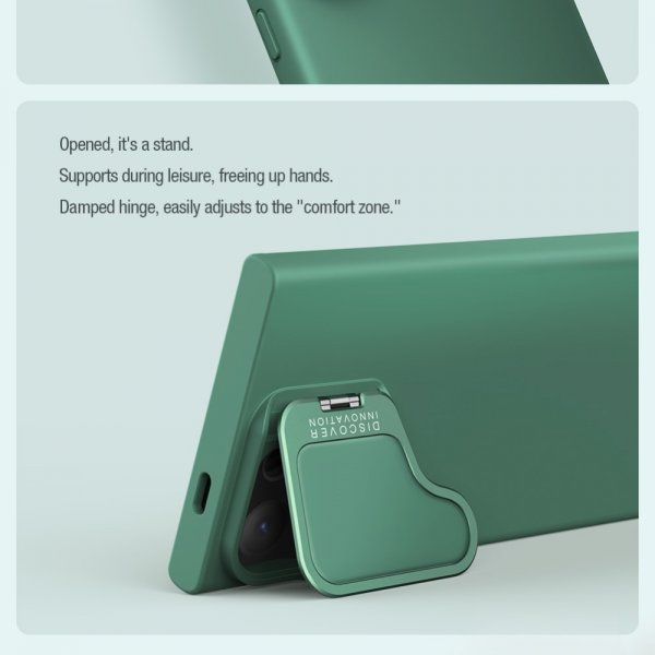 Nillkin Samsung Galaxy S24 Ultra Skal CamShield Silky Prop Blå