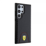 Ferrari Samsung Galaxy S24 Ultra Skal Carbon & Stripe Svart