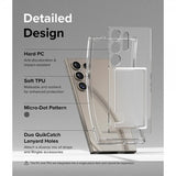 Ringke Samsung Galaxy S24 Ultra Skal Fusion Card Clear