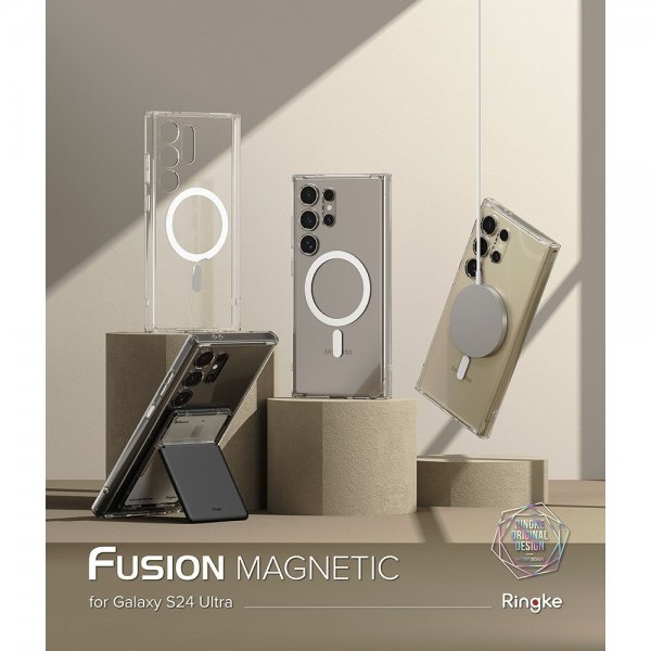 Ringke Samsung Galaxy S24 Ultra Skal Fusion Magnetic Clear