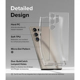 Ringke Samsung Galaxy S24 Ultra Skal Fusion Matte Clear