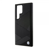 BMW Samsung Galaxy S24 Ultra Skal Genuine Leather Textured Svart