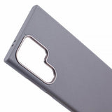 X-Level Samsung Galaxy S24 Ultra Skal Lädertextur MagSafe Grå