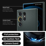 Spigen Samsung Galaxy S24 Ultra Skal Liquid Air Abyss Green