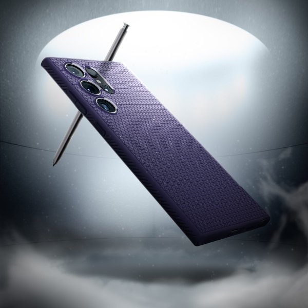 Spigen Samsung Galaxy S24 Ultra Skal Liquid Air Deep Purple