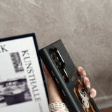 Samsung Galaxy S24 Ultra Skal med Inbyggd Display E Ink Case Svart