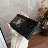 Samsung Galaxy S24 Ultra Skal med Inbyggd Display E Ink Case Svart