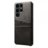 Samsung Galaxy S24 Ultra Skal med två Kortfack Svart