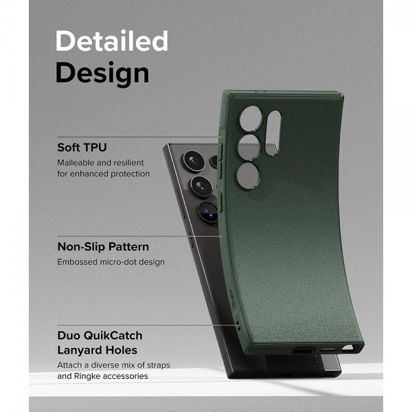 Ringke Samsung Galaxy S24 Ultra Skal Onyx Dark Green