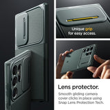 Spigen Samsung Galaxy S24 Ultra Skal Optik Armor Abyss Green