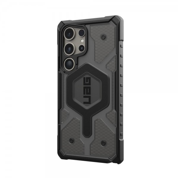 Urban Armor Gear (UAG) Samsung Galaxy S24 Ultra Skal Pathfinder Clear MagSafe Ash