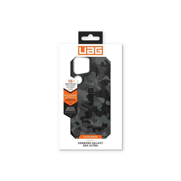 Urban Armor Gear (UAG) Samsung Galaxy S24 Ultra Skal Pathfinder SE MagSafe Midnight Camo