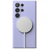 Ringke Samsung Galaxy S24 Ultra Skal Silicone Magnetic Lavender
