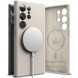 Ringke Samsung Galaxy S24 Ultra Skal Silicone Magnetic Stone