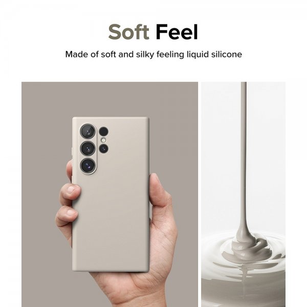 Ringke Samsung Galaxy S24 Ultra Skal Silicone Magnetic Stone
