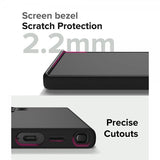 Ringke Samsung Galaxy S24 Ultra Skal Silicone Magnetic Svart