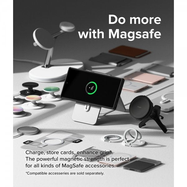 Ringke Samsung Galaxy S24 Ultra Skal Silicone Magnetic Svart