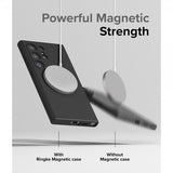 Ringke Samsung Galaxy S24 Ultra Skal Silicone Magnetic Svart