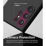 Ringke Samsung Galaxy S24 Ultra Skal Silicone Magnetic Svart