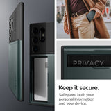 Spigen Samsung Galaxy S24 Ultra Skal Slim Armor CS Abyss Green