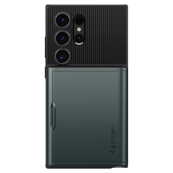 Spigen Samsung Galaxy S24 Ultra Skal Slim Armor CS Abyss Green