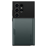 Spigen Samsung Galaxy S24 Ultra Skal Slim Armor CS Abyss Green