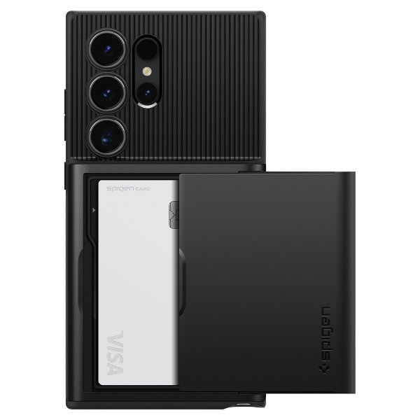 Spigen Samsung Galaxy S24 Ultra Skal Slim Armor CS Svart