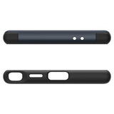 Spigen Samsung Galaxy S24 Ultra Skal Slim Armor MagFit Metal Slate