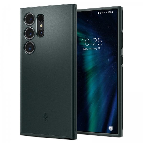 Spigen Samsung Galaxy S24 Ultra Skal Thin Fit Abyss Green