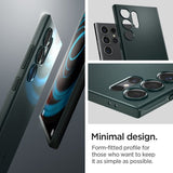 Spigen Samsung Galaxy S24 Ultra Skal Thin Fit Abyss Green