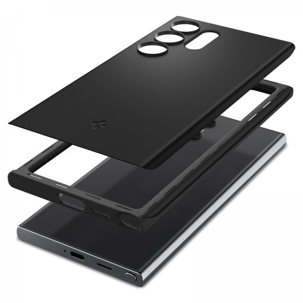 Spigen Samsung Galaxy S24 Ultra Skal Thin Fit Svart
