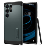 Spigen Samsung Galaxy S24 Ultra Skal Tough Armor Abyss Green