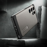 Spigen Samsung Galaxy S24 Ultra Skal Tough Armor Gunmetal
