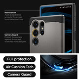 Spigen Samsung Galaxy S24 Ultra Skal Tough Armor Gunmetal