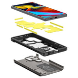 Spigen Samsung Galaxy S24 Ultra Skal Tough Armor Gunmetal