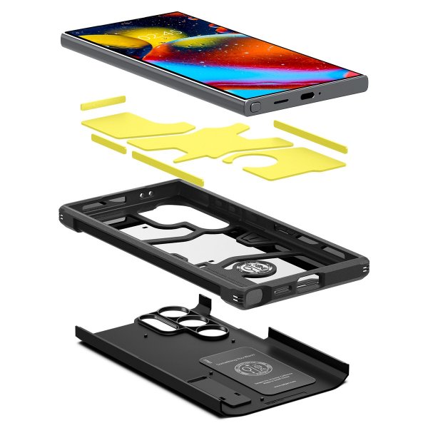 Spigen Samsung Galaxy S24 Ultra Skal Tough Armor Svart