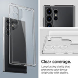 Spigen Samsung Galaxy S24 Ultra Skal Ultra Hybrid Crystal Clear