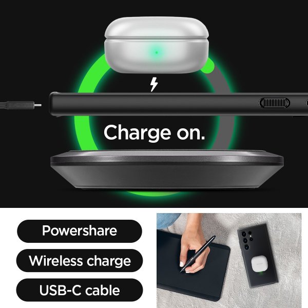 Spigen Samsung Galaxy S24 Ultra Skal Ultra Hybrid Frost Black