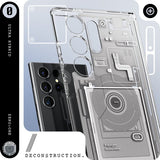 Spigen Samsung Galaxy S24 Ultra Skal Ultra Hybrid Zero One White