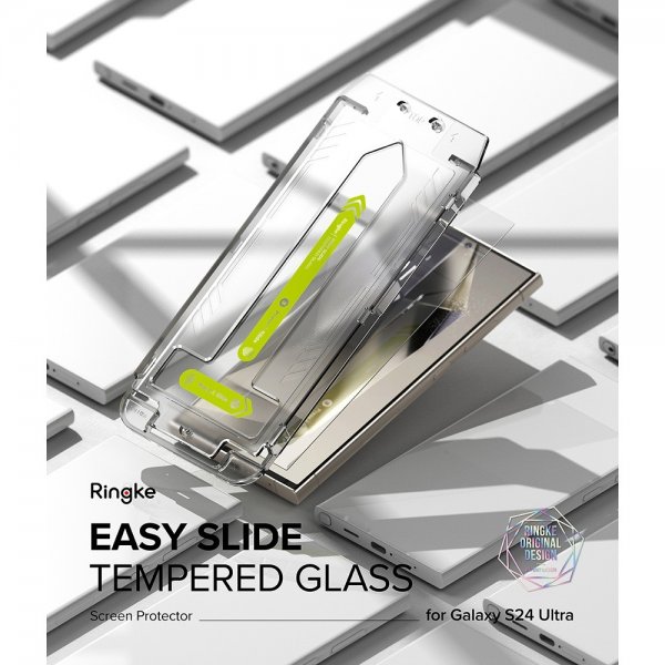 Ringke Samsung Galaxy S24 Ultra Skärmskydd Easy Slide 2-pack